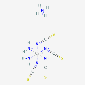 molecular formula C4H8CrN7S4 B12343213 CID 131847235 