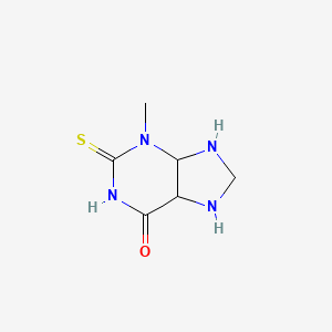 3-methyl-2-sulfanylidene-5,7,8,9-tetrahydro-4H-purin-6-one