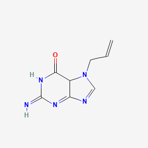 2-imino-7-prop-2-enyl-5H-purin-6-one