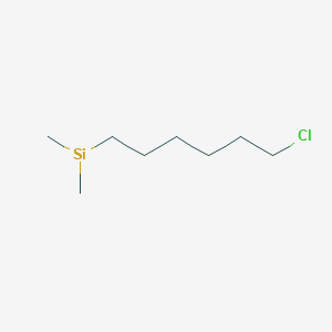 (6-Chlorohexyl)dimethylsilane