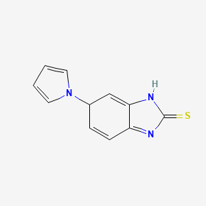 6-Pyrrol-1-yl-1,6-dihydrobenzimidazole-2-thione