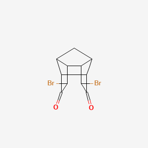 (4S,10R)-4,10-dibromotetracyclo[6.3.0.02,6.05,9]undecane-3,11-dione