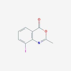 molecular formula C9H6INO2 B12343382 8-Iodo-2-methyl-4H-benzo[d][1,3]oxazin-4-one CAS No. 71478-57-4