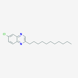 6-Chloro-2-undecylquinoxaline