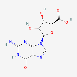 (2S,3S,4R,5R)-3,4-dihydroxy-5-(2-imino-6-oxo-5H-purin-9-yl)oxolane-2-carboxylic acid