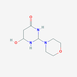 6-Hydroxy-2-morpholin-4-yl-1,3-diazinan-4-one