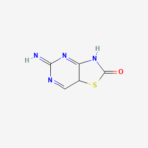 5-Imino-3,7a-dihydro-[1,3]thiazolo[4,5-d]pyrimidin-2-one