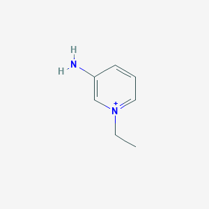 molecular formula C7H11N2+ B123439 1-Ethylpyridin-1-ium-3-amine CAS No. 155928-75-9