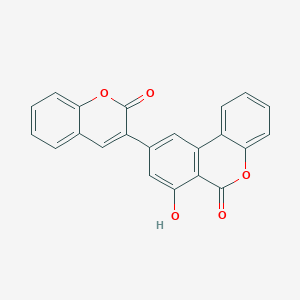 3-{7-hydroxy-6-oxo-6H-benzo[c]chromen-9-yl}-2H-chromen-2-one