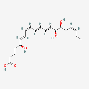 molecular formula C20H30O5 B1234394 Lipoxin B5 CAS No. 95851-21-1