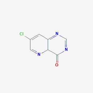 7-chloro-4aH-pyrido[3,2-d]pyrimidin-4-one