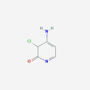 4-amino-3-chloro-3H-pyridin-2-one