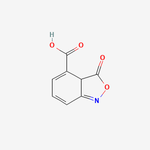 2,1-Benzisoxazole-4-carboxylic acid, 1,3-dihydro-3-oxo-