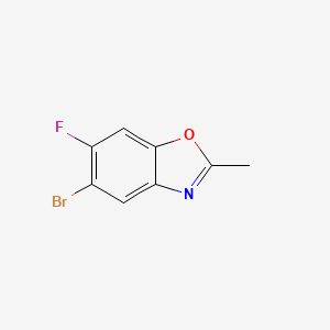 5-Bromo-6-fluoro-2-methylbenzo[D]oxazole