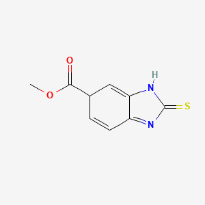 1H-Benzimidazole-5-carboxylic acid,2,3-dihydro-2-thioxo-, methylester