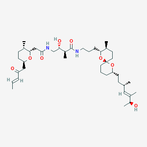 molecular formula C40H68N2O8 B1234406 Bistramide A 