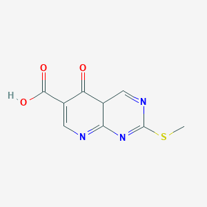 2-methylsulfanyl-5-oxo-4aH-pyrido[2,3-d]pyrimidine-6-carboxylic acid