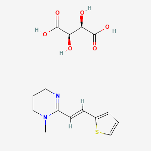 molecular formula C15H20N2O6S B1234408 Pyrantel tartrate CAS No. 33401-94-4