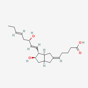 molecular formula C21H32O4 B1234412 6a-Carbaprostaglandin I3 CAS No. 96244-85-8