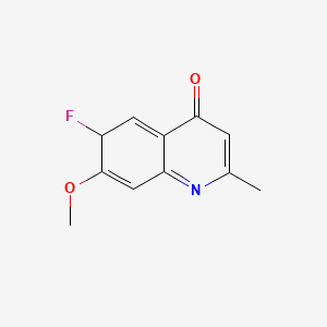 6-fluoro-7-methoxy-2-methyl-6H-quinolin-4-one