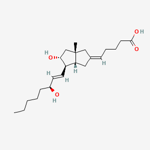 molecular formula C22H36O4 B1234416 西普罗烯 CAS No. 81845-44-5
