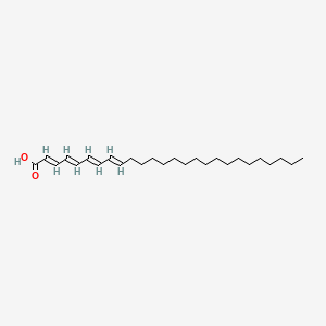molecular formula C26H44O2 B1234418 Hexacosatetraenoic acid CAS No. 90829-84-8
