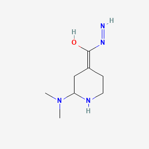 (Z)-diazenyl-[2-(dimethylamino)piperidin-4-ylidene]methanol