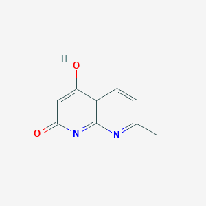 4-hydroxy-7-methyl-4aH-1,8-naphthyridin-2-one