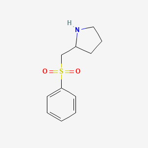 2-((Phenylsulfonyl)methyl)pyrrolidine