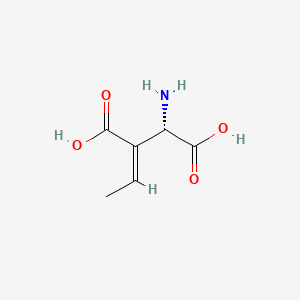 molecular formula C6H9NO4 B1234428 beta-Ethylideneaspartate CAS No. 97402-97-6