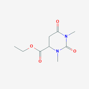 Ethyl 1,3-dimethyl-2,6-dioxo-1,3-diazinane-4-carboxylate