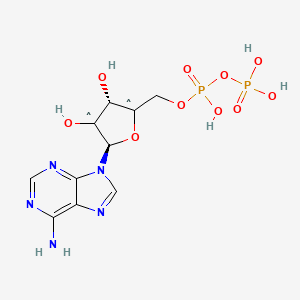 molecular formula C10H13N5O10P2 B12344358 CID 156592063 