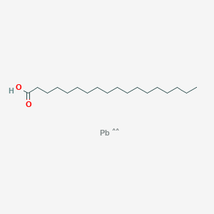 molecular formula C18H36O2Pb B12344377 CID 21664328 