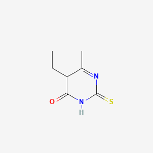 5-Ethyl-6-methyl-2-sulfanylidene-3,5-dihydropyrimidin-4-one