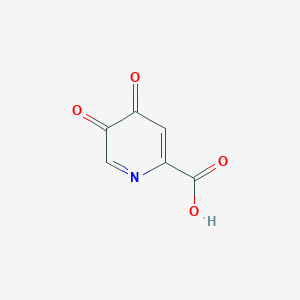 molecular formula C6H3NO4 B12344392 4,5-Dioxopyridine-2-carboxylic acid 