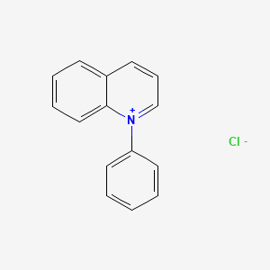molecular formula C15H12ClN B1234448 N-Phenylquinolinium chloride CAS No. 59936-14-0