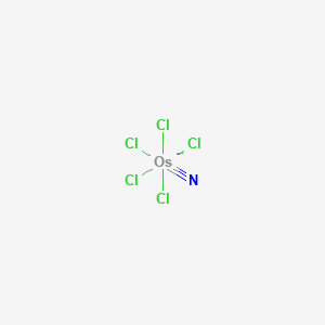 molecular formula Cl5NOs-2 B1234453 Pentachloro(nitrido)osmate(2-) 