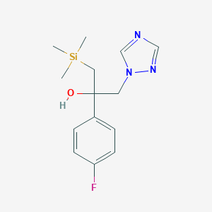 molecular formula C14H20FN3OSi B123446 Simeconazol CAS No. 149508-90-7