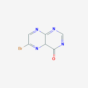 6-bromo-4aH-pteridin-4-one