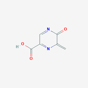 6-Methylidene-5-oxopyrazine-2-carboxylic acid