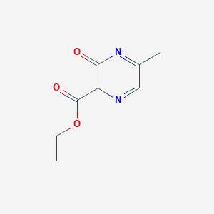 ethyl 5-methyl-3-oxo-2H-pyrazine-2-carboxylate