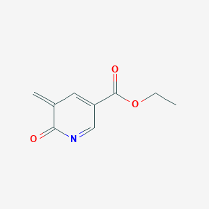 molecular formula C9H9NO3 B12344709 Ethyl 5-methylidene-6-oxopyridine-3-carboxylate 