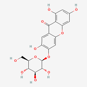 molecular formula C19H18O11 B1234472 Tripteroside CAS No. 82855-00-3