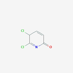 molecular formula C5H3Cl2NO B12344741 2,3-dichloro-3H-pyridin-6-one 