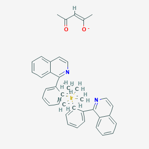 molecular formula C39H39IrN2O2-7 B12344852 carbanide;iridium;(Z)-4-oxopent-2-en-2-olate;1-phenylisoquinoline 