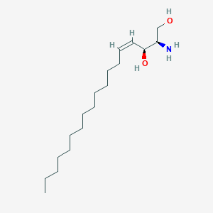 molecular formula C18H37NO2 B1234487 （2R,3S,4Z）-2-氨基十八烷-4-烯-1,3-二醇 
