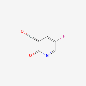 molecular formula C6H2FNO2 B12344913 CID 76225501 