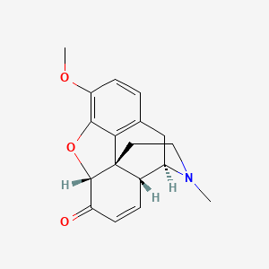 molecular formula C18H19NO3 B1234495 可待因酮 CAS No. 467-13-0