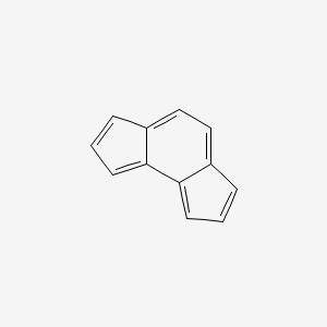 molecular formula C12H8 B1234498 As-indacene CAS No. 210-65-1