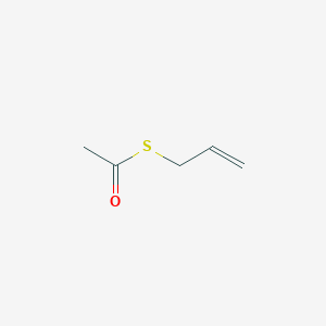 molecular formula C5H8OS B12345026 Allyl thioacetate CAS No. 23973-51-5